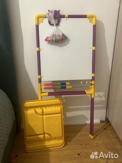 Мольберт детский двухсторонний