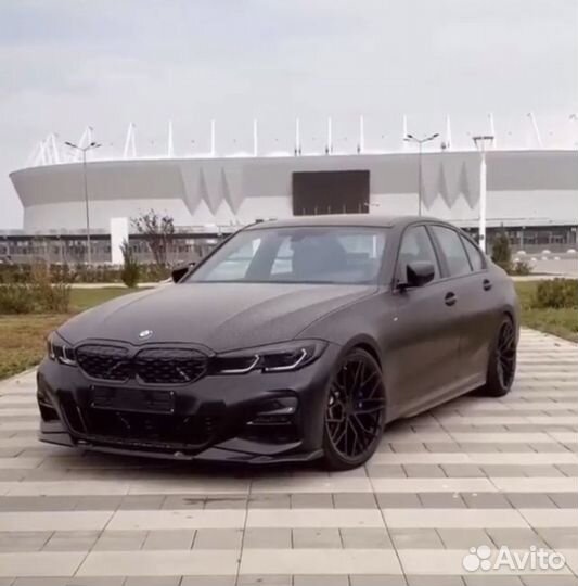 Сплиттер (губа) bmw g20/21