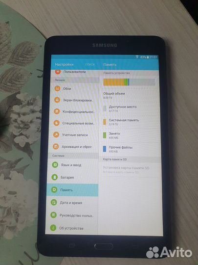 Планшет Samsung galaxy tab a