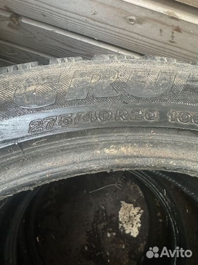 Bridgestone Blizzak RFT 275/40 R20