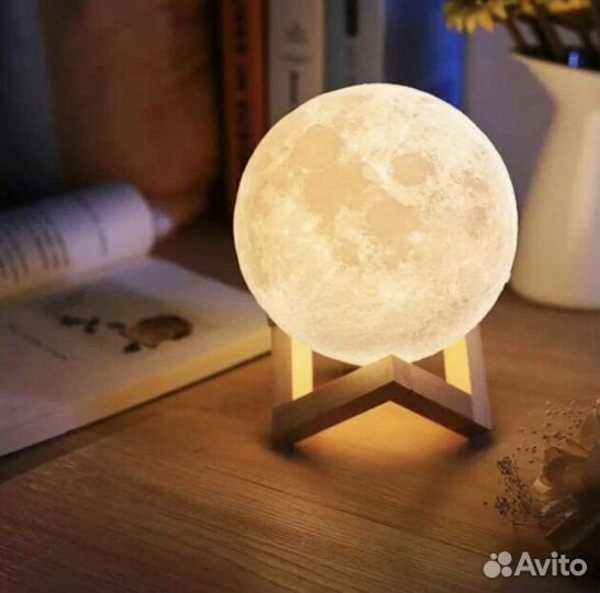 3D Светильник Moon Lamp