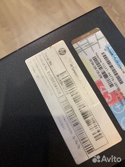 Компьютер intel core i3 3220 HP Compaq 6300SFF