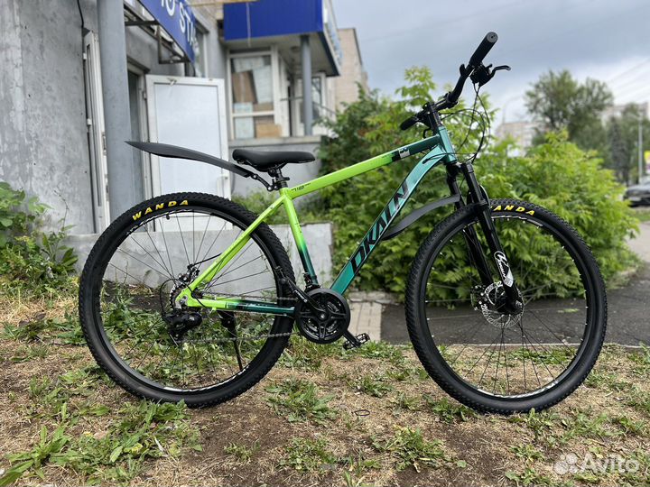 Велосипед горный алюминиевый