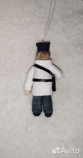 Ватная ёлочная игрушка, новая, ручная работа