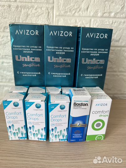 Растворы для линз comfort drops