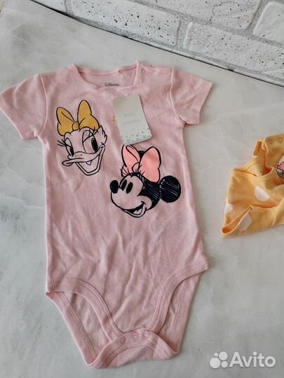 Набор боди для девочки 98 3шт