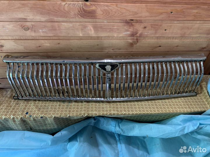 Решетка радиатора газ 24 хром