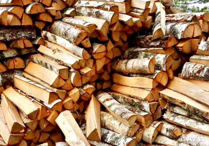 Дрова береза нарубленные