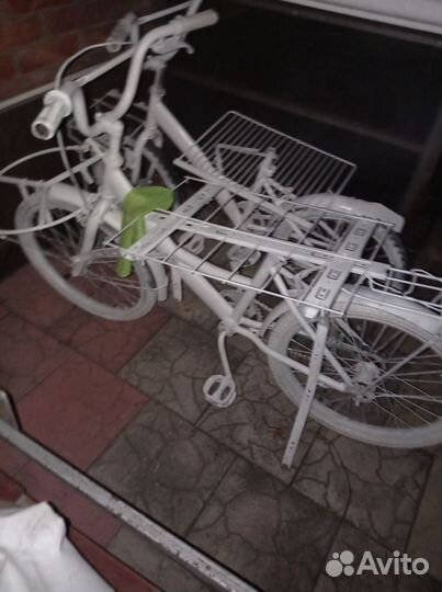 Велосипед под цветы