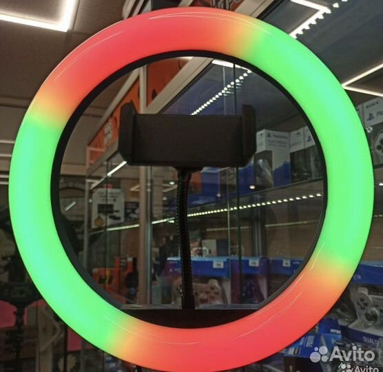 Кольцевая лампа rgb