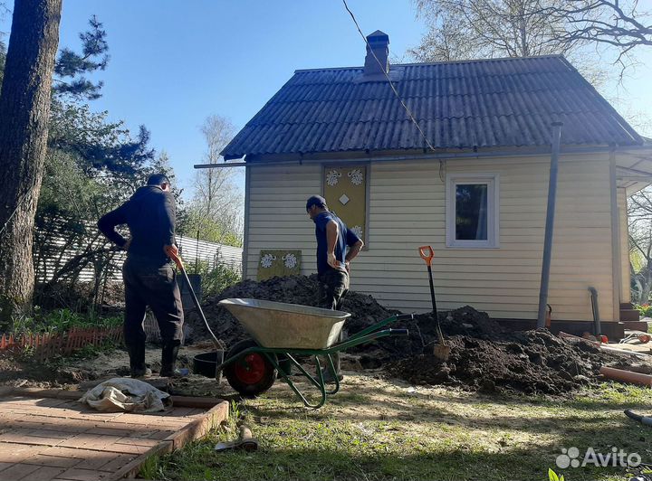 Установка септика под ключ