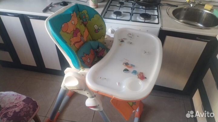 Детский стульчик для кормления Chicco Polly