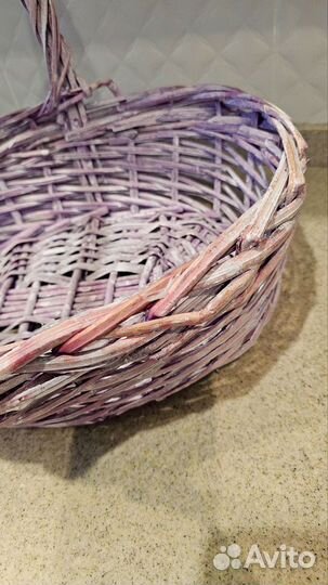 Корзина плетеная