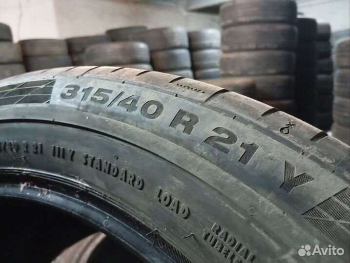 Continental ContiSportContact 5 275/45 R21 и 315/40 R21