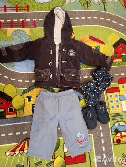Детские вещи пакетом на мальчика 74 80