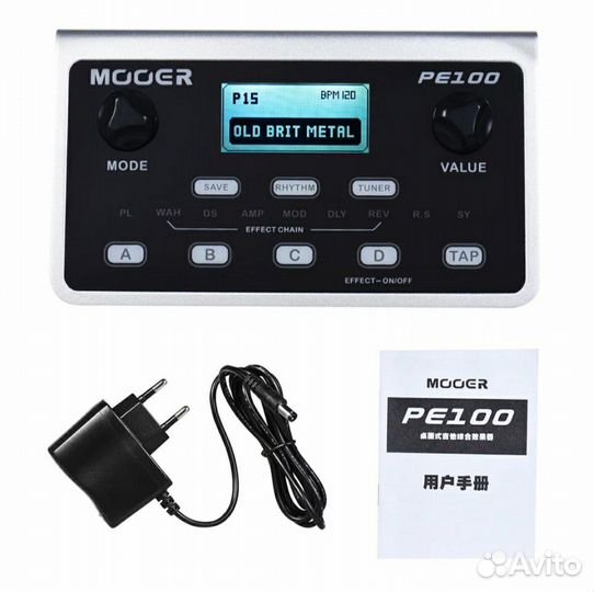 Mooer PE100 гитарный мульти-процессор