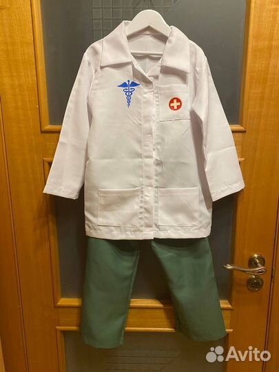 Детский костюм доктора на 5-7 лет