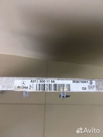 Радиатор кондиционера Mercedes W211