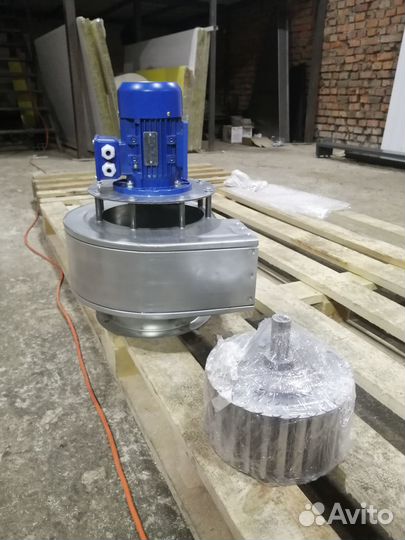 Жаростойкий вентилятор для печи полимеризации