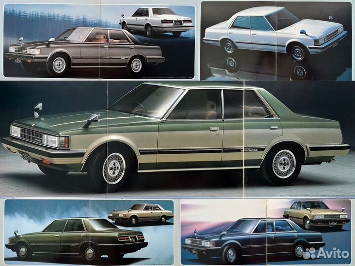 Дилерские каталоги Toyota Cresta 1981-2000 Япония