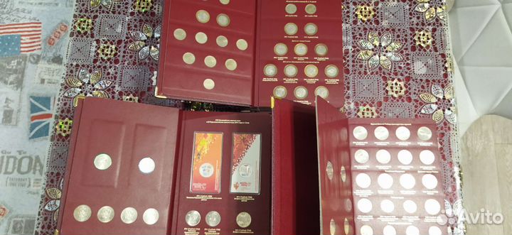 Набор памятных монет России 1999-2023