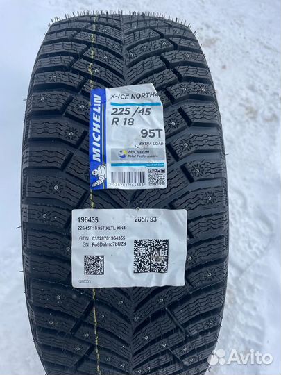 Michelin X-Ice North 4 225/45 R18
