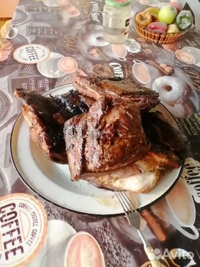 Мясо домашнего копчения