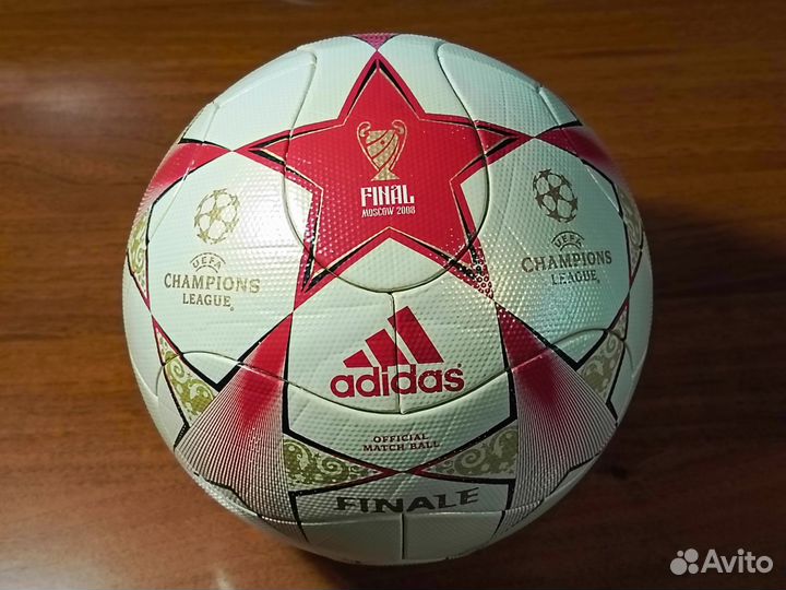 Футбольный мяч adidas Лига чемпионов 2008 Москва