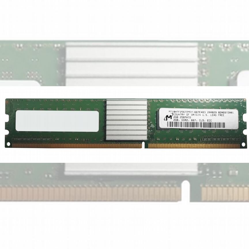 [MT18HTF25672MDY-667E4B3] Оперативная Память Micron Mt18htf25672mdy-667e4b3