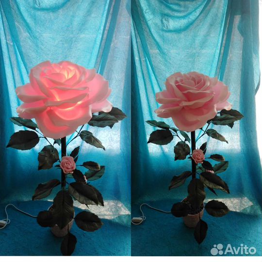 Светильник роза