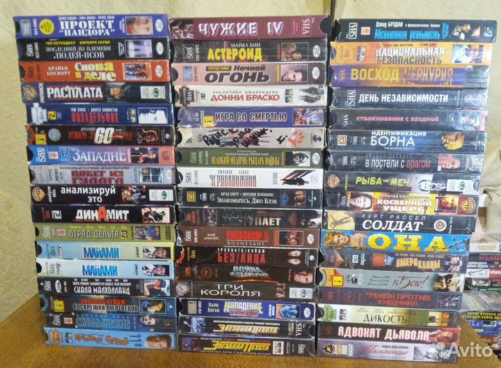 Зарубежное кино VHS