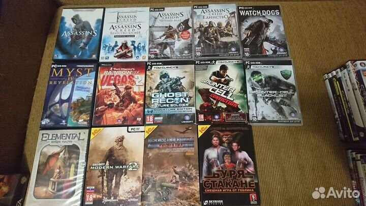 Лицензионные диски PC игр в DVD-Box