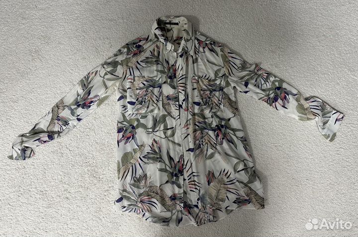 Блузка рубашка lime