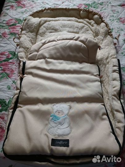 Зимний конверт в коляску