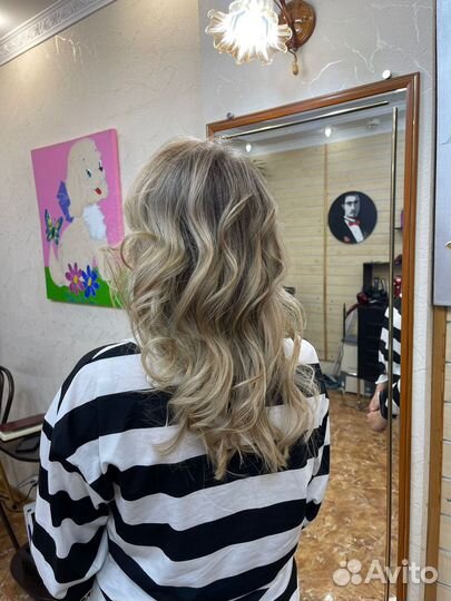 Окрашивание волос - мелирование любой техникой