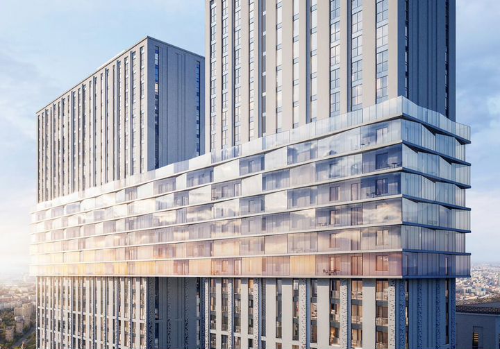 1-к. квартира, 36 м², 38/39 эт.