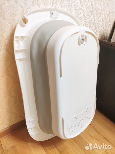 Ванночка для купания складная с термометром