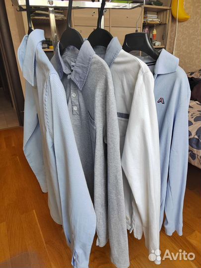 Рубашка van cliff + 3 поло 158