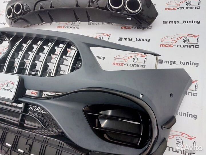 Обвес на Mercedes A-Class w177 стиль A45 AMG