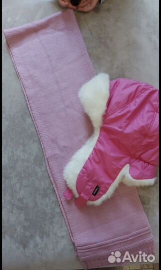 Комплект шапка, шарф