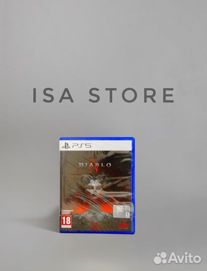 Diablo 4 ps5 диск новый запечатанный