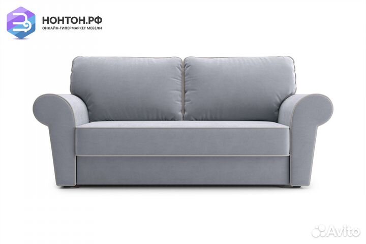 Диван еврокнижка Прованс серый