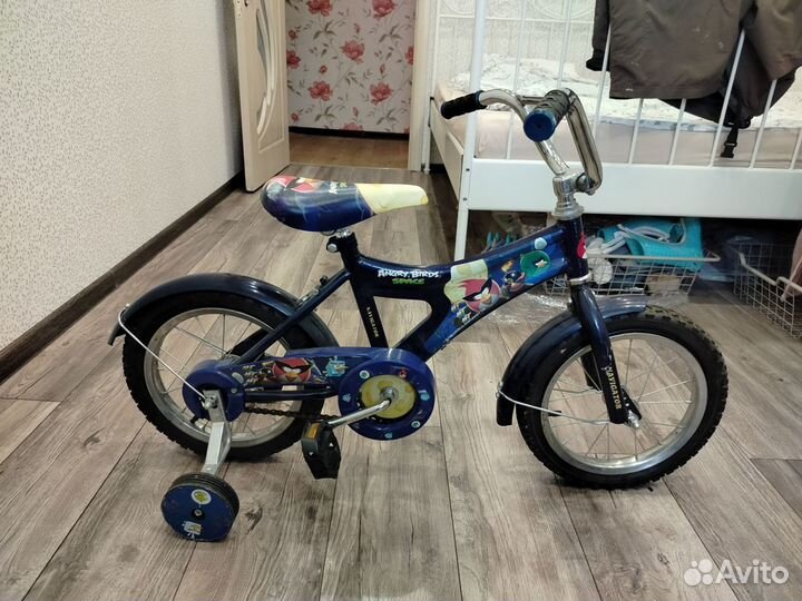 Детский трехколесный велосипед складной бу