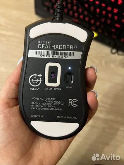 Игровая мышь Razer Deathadder v2