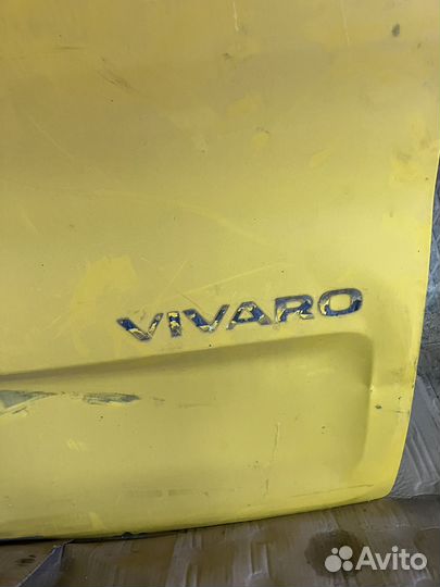 Задние двери opel виваро