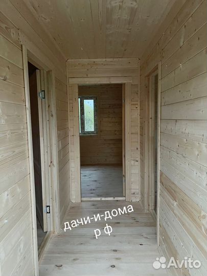 Каркасный дачный домик