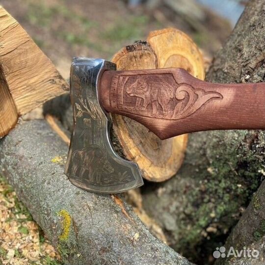 Топор Ручной работы кабан Чехол в подарок