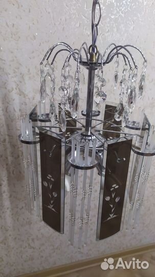 Люстра потолочная б/у