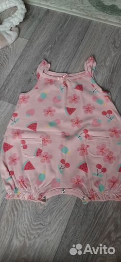 Пакет одежды для девочки с рождения