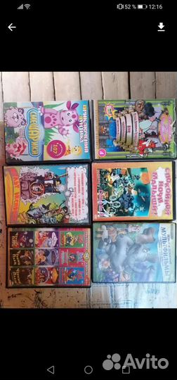 Dvd диски с мультфильмами